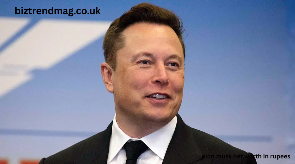 elon musk net worth in rupees