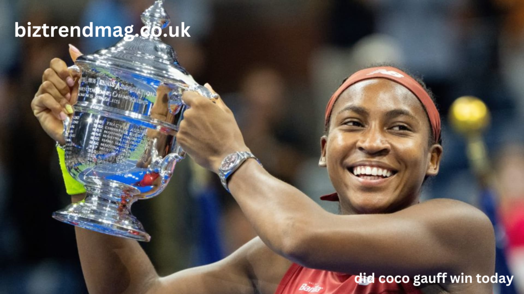 did coco gauff win today
