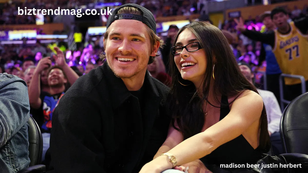 madison beer justin herbert