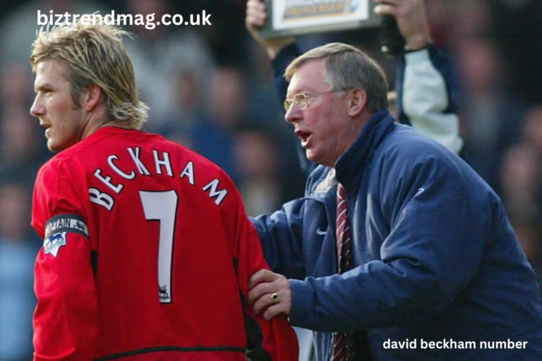 david beckham number