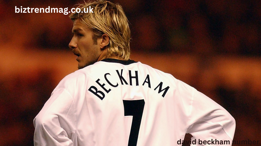 david beckham number