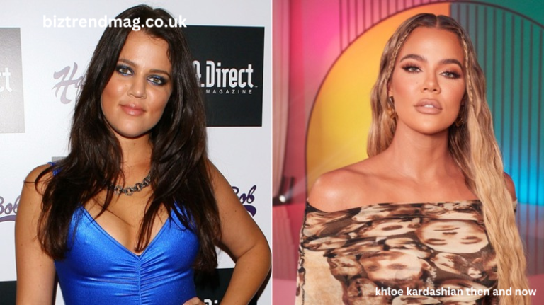 khloe kardashian then and now