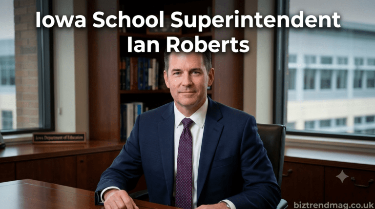 Iowa School Superintendent Ian Roberts